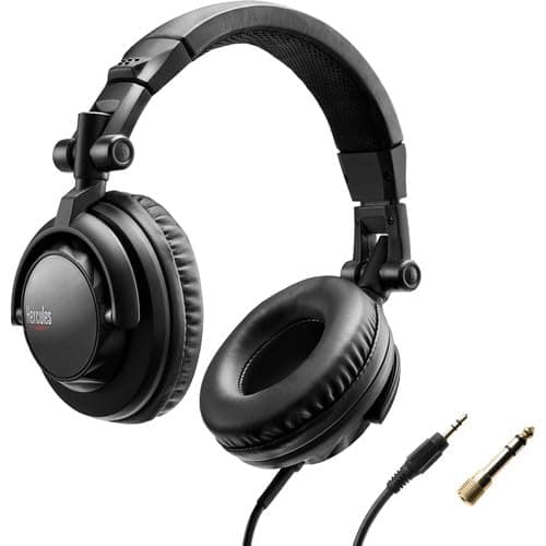 Hercules DJControl Inpulse 500 DJ Software Controller with Hercules HDP DJ45 Over-Ear Headphones & Mini to 6' RCA Cable Bundle thumbnail 5