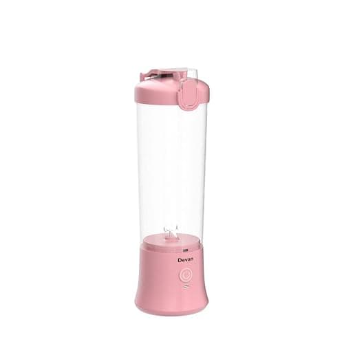 Pink Portable Blender - 270W USB Rechargeable, 20 oz BPA-Free Cup & Travel Lid for Shakes & Smoothies thumbnail 4