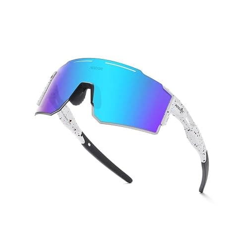 GoHZQ Polarised Sports Sunglasses for Men Womens Polarized Cycling Sunglasses UV400 Protection TR90 Superlight Frame Glasses for Skiing, Running - Image 1