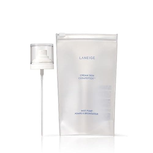 LANEIGE Cream Skin Toner & Moisturizer: Lightweight Refillable Korean Milky Toner with Ceramide & Peptide for Hydration, Firming, & Barrier Support - Image 1