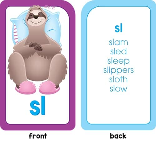 School Zone Phonics Made Easy Flash Cards: 56 Cards, Kindergarten, 1st Grade, 2nd Grade, Early Reading, Short Vowels, Long Vowels, Letter Combinations, Word-Picture Recognition, Ages 6+ thumbnail 6