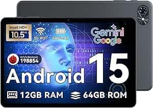 KINGRID 1280 * 800 Pixel, WiFi 6, BT 5.0, Gemini Ai, Smart Tab with Keyboard, Mouse, Case and Pen, Best Tab for Watching TV thumbnail 3