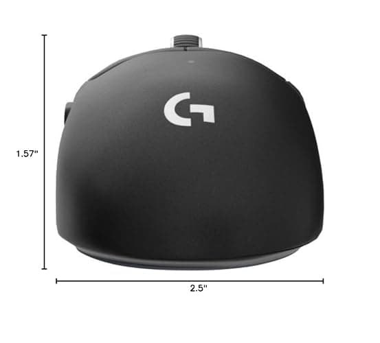 Logitech G PRO X SUPERLIGHT 2 Wireless Gaming Mouse, 60g Pro-Grade with 5 Programmable Buttons, 44k DPI Sensor, 8kHz Report Rate, USB-C Charging for PC/Mac - Black thumbnail 14