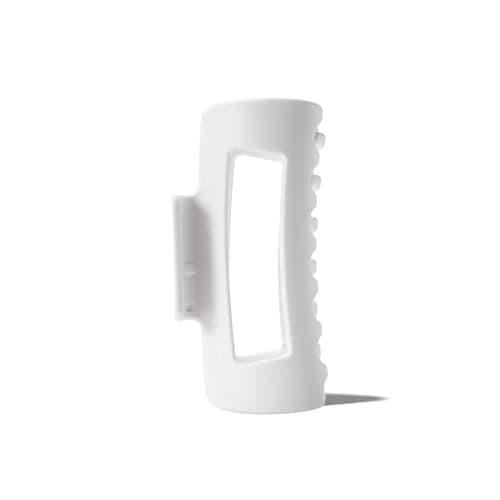 Mello Medium Hair Clip - Flexible Comfort Hair Claw for Women, Strong Hold for Thick & Thin Hair Styling, Durable Material, Matte Non-Slip Finish, Made in Korea, Patent Pending (White, Medium) thumbnail 2