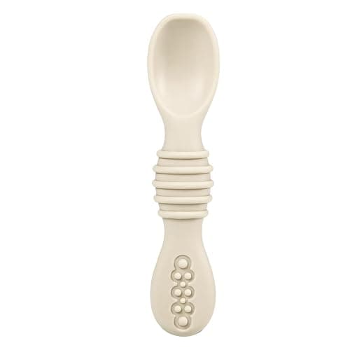 PandaEar 3 Pack Baby Suction Bowls with 3 Spoons, Stay Put Silicone Food Bowl Babies Led Weaning Supplies for Kids Toddlers, BPA-Free (Linen Brown Tan) thumbnail 7