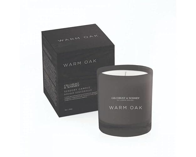 Gilchrist & Soames Warm Oak Luxury Candle (8oz), Grapefruit, Spice, and Cedar Wood - USA Poured, Coconut Oil and Soy Wax Blend, Cotton Wick thumbnail 2