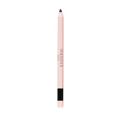 Wander Beauty Skyliner Automatic Gel Eyeliner (Jet Black) - Smudge-Proof Retractable Gel Liner - Precise Application With Built-In Eye Pencil Sharpener - Intense Pigment Gel Eyeliner - 0.01 fl oz - Image 1