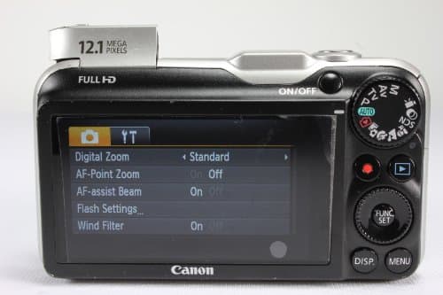 Canon PowerShot SX230 HS 12.1 MP CMOS Digital Camera with 14x Image Stabilized Zoom 28mm Wide-Angle Lens and 1080p Full-HD Video (Black) (OLD MODEL) thumbnail 2