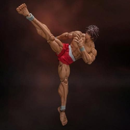 Zhongkaihua Baki Anime Figures 2 Sets Hanma Yujiro Super Action Statue Figure PVC Model 1/12 Action Figure Collectibles Ornaments thumbnail 6