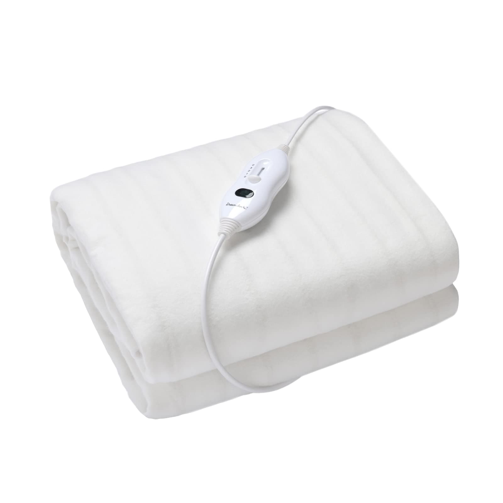 Dreamaker Dual Control Washable Electric Blanket Fully Fitted Heated Underblanket Lightweight Washable Adjustable 3 Heat Settings with LED Display, 2 Detachable Controller - 6 Sizes (King Single) - King Single $47.95 - Image 1