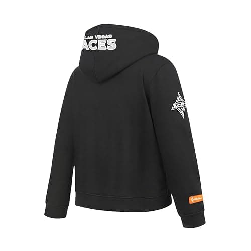 Pro Standard Big Boys WNBA Las Vegas Aces Classic Player Name And Number Fleece Pull Over Hoodie thumbnail 4
