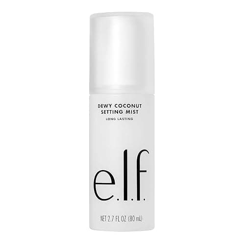 e.l.f. Dewy Coconut Setting Mist, Makeup Setting Spray, Hydrates & Conditions Skin, 2.7 Fl Oz (80mL) thumbnail 3