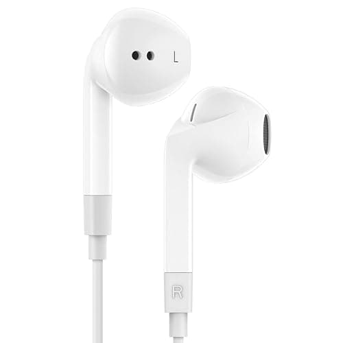 LUDOS FEROX Wired Earbuds in-Ear Headphones, 5 Year Warranty, Earphones with Microphone, Noise Isolation Corded for 3.5mm Jack Ear Buds for iPhone, Samsung, Computer, Laptop, Kids, School Students thumbnail 6