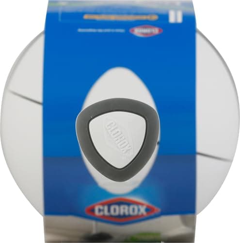Clorox Toilet Plunger with Hideaway Holder Caddy Heavy-Duty Compact Design with Non-Skid Rubber Base for Bathroom Convenient Storage Toilet Unclogger, 6.5x19.5-Inch, White thumbnail 12