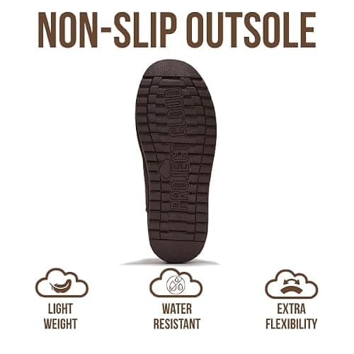 Project Cloud 100% Genuine Leather Ankle Boots for Women - Water Resistant with Memory Foam Insole Winter Boots for Women - Trending Shoes & Comfortable Women's Ankle Boots (Hippy) thumbnail 5