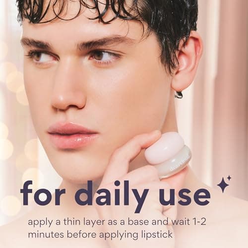 dearcloud Dewy Lip Jam – Hydrating Lip Balm & Gloss with Vitamin E, Korean Skincare (Crystal) thumbnail 6