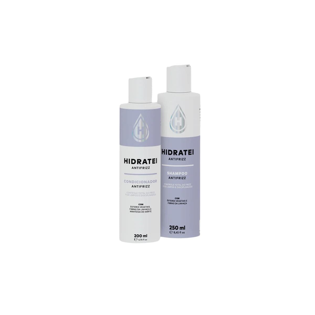 Kit Cuidados Diário Antifrizz Hidratei - Shampoo + Condicionador - Image 1