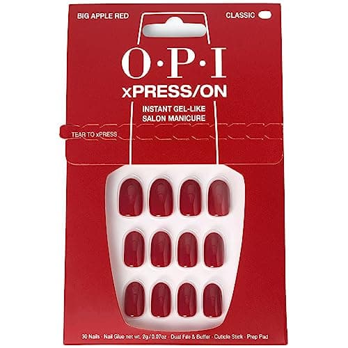 OPI xPRESS/ON Big Apple Red - Image 1