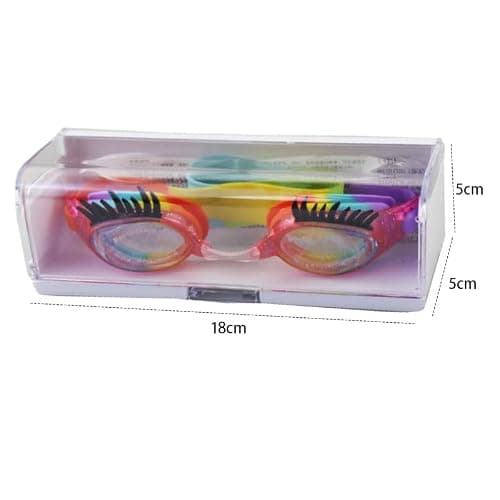 Attarrior Goggles with eyelashes, UV protective lash goggles thumbnail 3