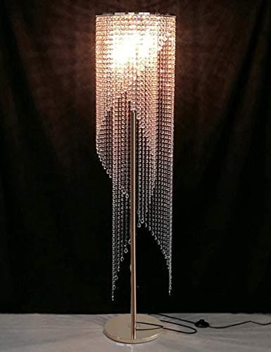 Surpars House Raindrop Crystal Floor Lamp French Golden - Image 1