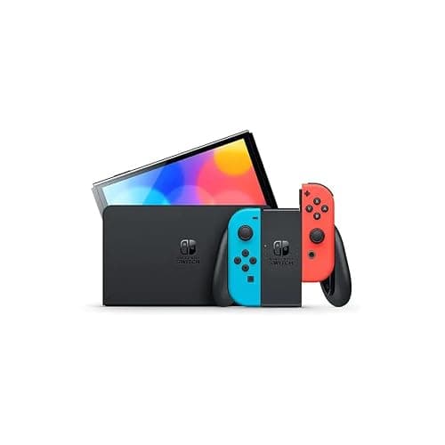Nintendo Switch™ with Neon Blue and Neon Red Joy‑Con™ (Renewed) thumbnail 3