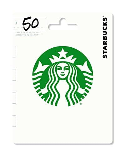 Starbucks Physical Gift Card - $50 - Image 1