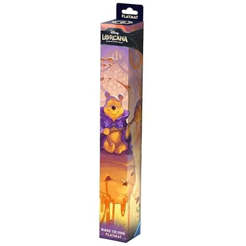 Ravensburger Disney Lorcana TCG Playmat Featuring Winnie The Pooh – Hunny Wizard by John Loren | Protects Cards | Versatile Game, Desk, or Mouse Pad | Durable Non-Slip Surface | Suitable for Ages 8+ - Image 1
