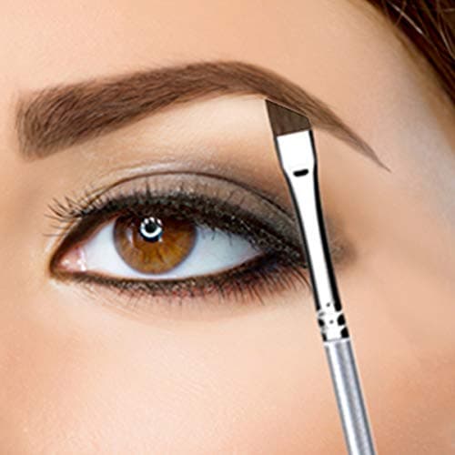 Angled Eyeliner Brush Slanted - Small Thin Winged Liner For Clean Lines To Apply Smooth Liquid Gel Liner For A Fine Wing | Application Of Flat Angle Edges Allows Precision Control Sexy Cat Eyes thumbnail 6