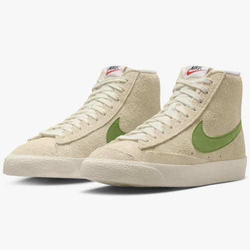 Nike Blazer Mid '77 Vintage Women's Shoes (DV7006-100, Muslin/Coconut Milk/Sail/Chlorophyll) Size 8 thumbnail 2