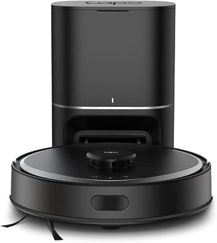 Tapo Aspirateur Robot Laveur 4 en 1 RV30Max Plus Vidage Automatique, Silencieux et Fin, Ultra puissante de 5300Pa, Navigation LiDAR, Auto-Charge Autonomie 150min, Tapis et Poils d'animaux thumbnail 12