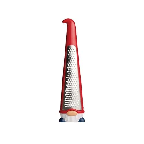 OTOTO Grater - Stainless Steel, BPA Free, Dishwasher Safe, Fun Kitchen Gadget, Vegetable Shredder, Cute Kitchen Gifts & Accessories (Pepito Gnome Grater, Red) thumbnail 5