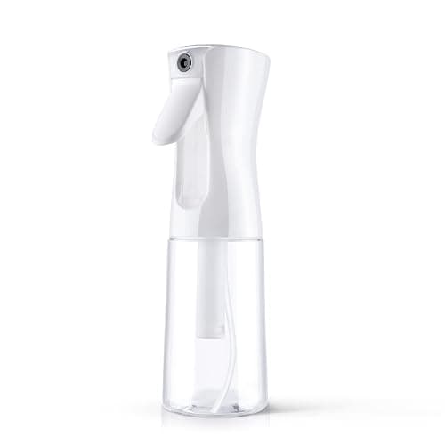 URAQT Sprühflasche Haar, 2 ml Wasserzerstäuber Wasserflaschens Friseur Sprühflaschen Spray Bottle, Salon Wasser Sprüher Friseur Haar Werkzeug für Haar, Weiß Transparent - Image 1
