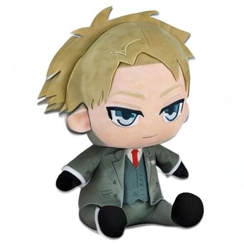 Great Eastern Entertainment Spy X Family - Loid Forger Sitting Pose Plush 12" H thumbnail 2