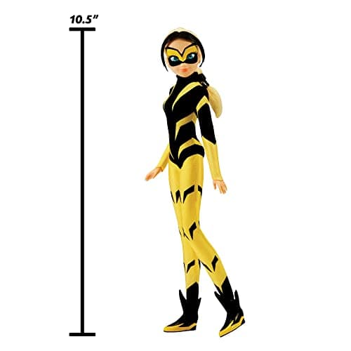 Miraculous Ladybug and Cat Noir Toys Vesperia Fashion Doll | Articulated 26cm Vesperia Doll with Accessories Kwami | Zoe Superhero Figurine | Bandai Dolls Range thumbnail 3