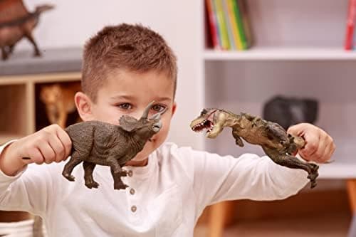Papo - Figurine Dilophosaure - Jouet Dinosaure Enfant dès 3 Ans - Idée Cadeau Jurassique - 14 x 4,5 x 13 cm - Théropode Carnivore Réaliste - Peint à la Main - Collection Les Dinosaures - 55035 thumbnail 3