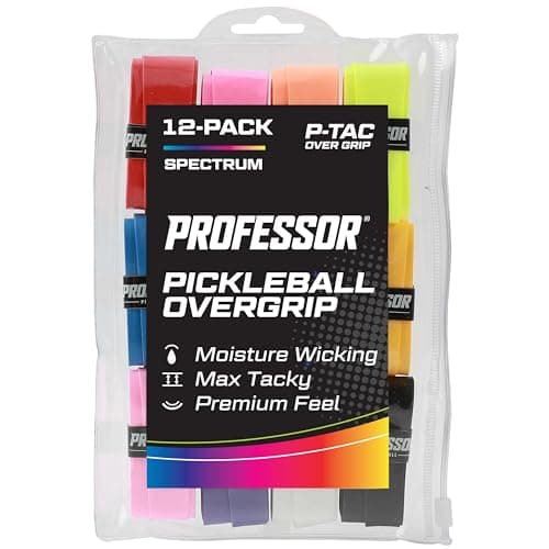 Professor Pickleball P-Tac Overgrip Spectrum - 12 Pack - Image 1