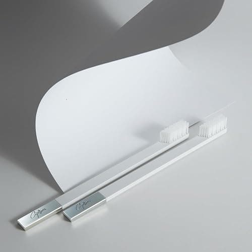 APRIORI White Silver Medium Premium Toothbrush thumbnail 6
