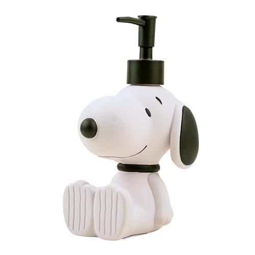 Collectibles Peanuts Snoopy Soap/Lotion/Hand Sanitizer Resin Pump Dispenser, 10.01 Ounces, (Officially Licensed Product) by Franco - Image 1