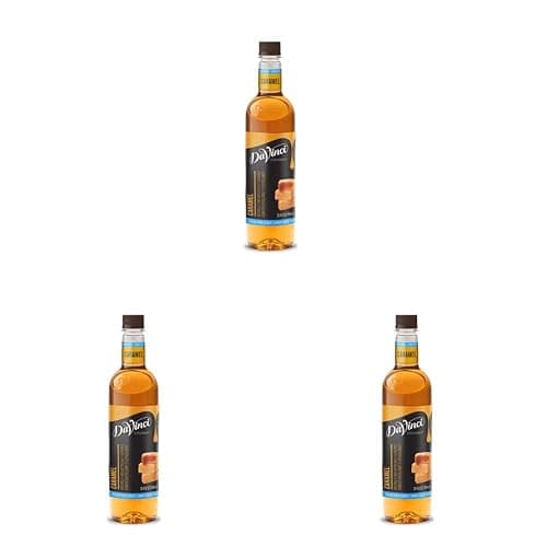 DaVinci Gourmet Sugar Free Caramel Syrup | 25.4 Ounce | Pack of 9 - Image 1