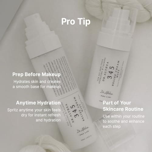 Dr.Althea 345 Relief Cream Mist | Hydrating Facial Mist with Rice Extract | Soothing Care for Sensitive Skin | Vegan Korean Skincare, 100ml thumbnail 7