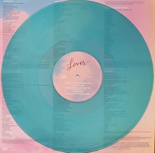 Lover [LIMITED EDITION PINK & BLUE VINYL] thumbnail 2