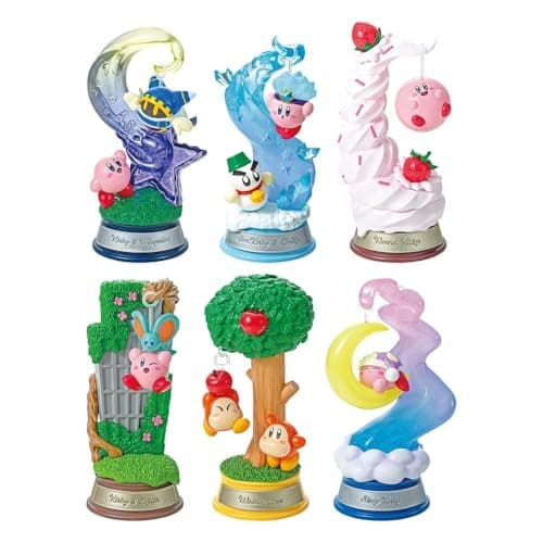 Amazon.com: Re-ment-Kirby Swing Kirby 2 Figure-Blind Box- 1 of 6 : Toys & Games - Image 1