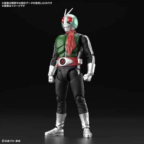 Bandai Spirits Figure-Rise Standard, Kamen Rider New No. 1, Plastic, Color-Coded Plastic Model thumbnail 2
