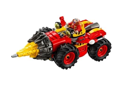 LEGO Sonic The Hedgehog: Super Sonic vs. Egg Drillster Gaming Toy with Shadow and Dr. Eggman, Toy Building Set for Boys and Girls Ages 8 and Up, 76999 thumbnail 4