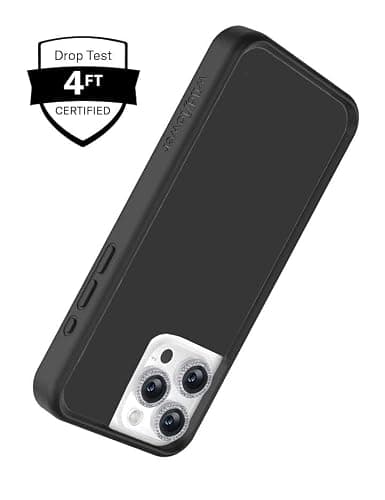 Wildflower Cases - Compatible with iPhone 17 | Protective Black Bumper, 4ft Drop Test Certified, Women Owned Small Business | Orchid - Classic Purple Art Flower Trendy Cute Floral thumbnail 7