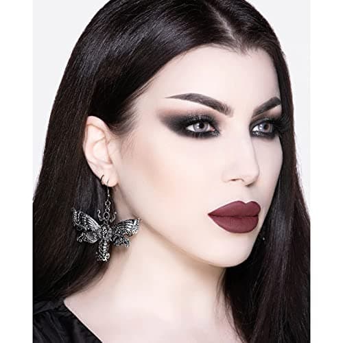 Black Eyeshadow Matte Eyeshadow, Black Eye Make-Up Pressed Fine Powder Palette Eyeshadow High Pigment Longlasting Sweatproof Single Eye Shadow With Mirror And Brush For Performance (Black) - Black thumbnail 5