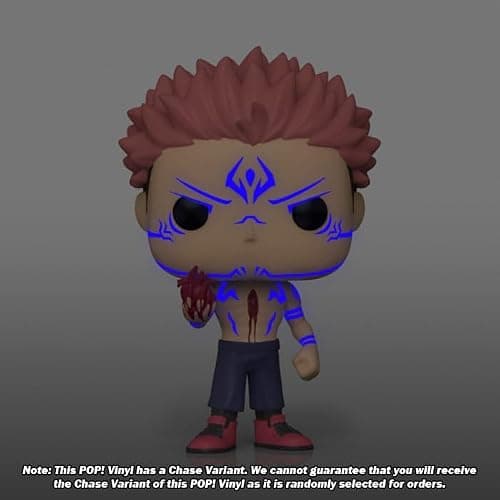 Funko Jujutsu Kaisen POP & Buddy! Animation Vinyl Figurine Sukuna w/Heart 9 cm thumbnail 3