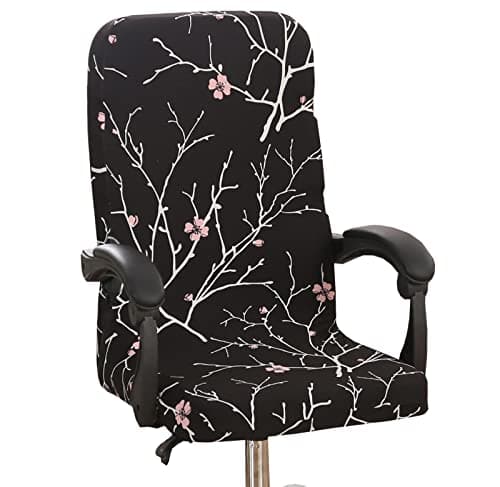 Computer Office Chair Cover - Protective Stretchable Chair Covers Stretch Chair Slipcover (G) - Image 1
