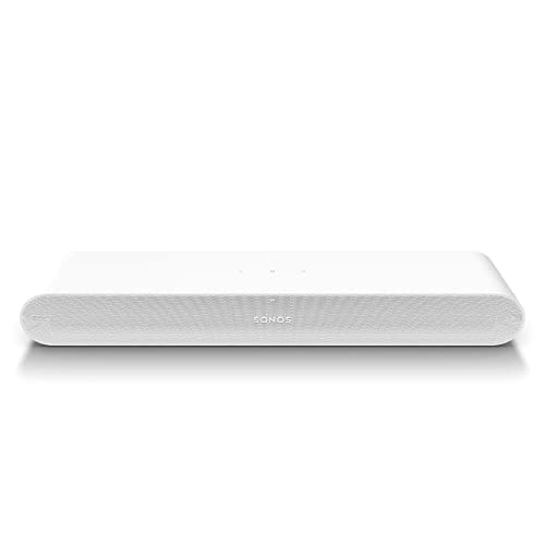 Sonos Ray Soundbar – Einzigartig kompakte All-in-One-Soundbar mit Blockbuster-Sound für Filme, Spiele und WLAN-Musikstreaming – Kompatibel App und Apple AirPlay – In Weiß - Image 1