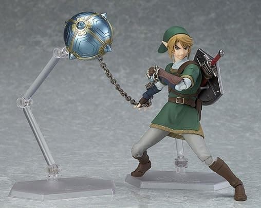 Good Smile The Legend of Zelda Twilight Princess Link (Deluxe Version) Figma Action Figure, 180 months to 1188 months thumbnail 3